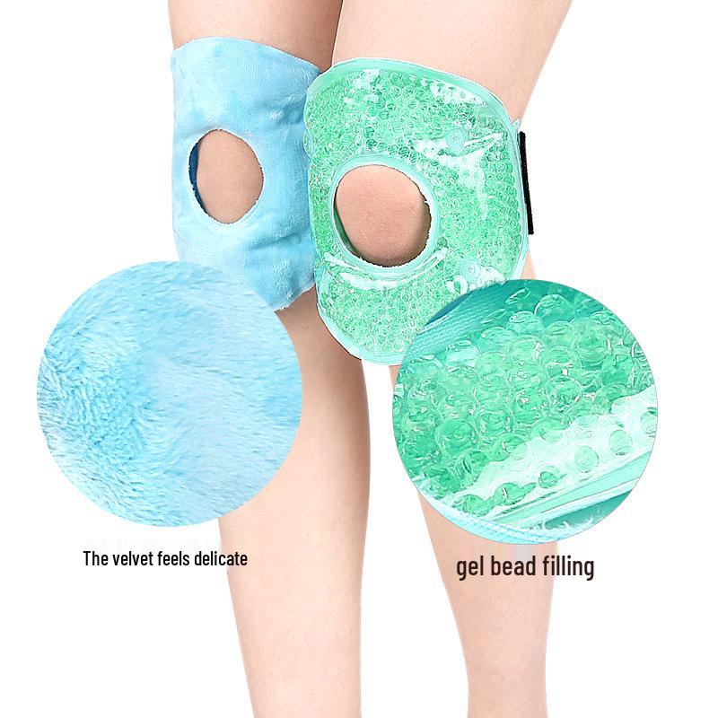 Reusable Hot & Cold Gel Pack Bandage for Knee, Wrist, Elbow, Ankle, and Calf