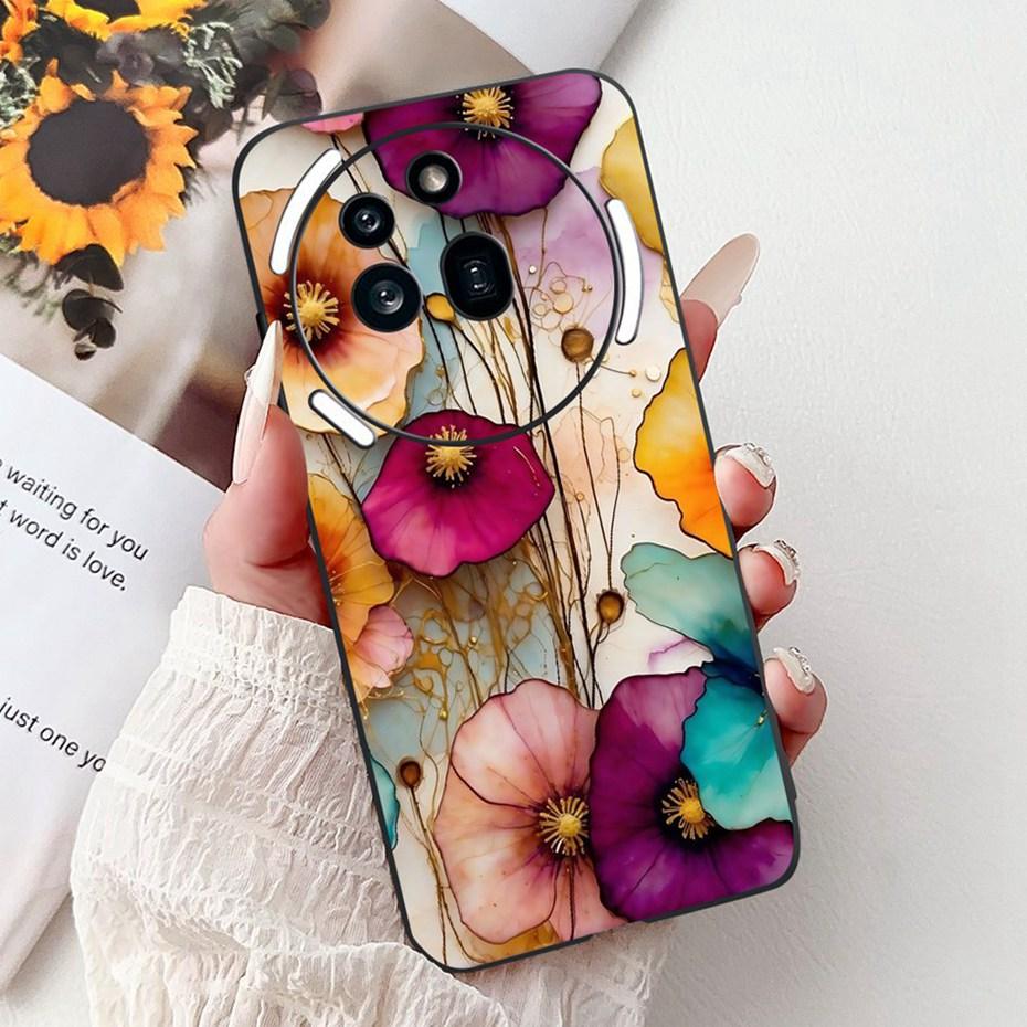 Cute Painting Phone Case For Nothing Phone (3a) Pro Soft Silicone TPU Back Cover For Nothing Phone3a 3a Pro Cases Bumpers