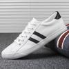 Spring Canvas Shoes Men's White Shoes Low Top Flat Cloth Shoes Korean Style Trendy Versatile Cloth Shoes Men's Shoes