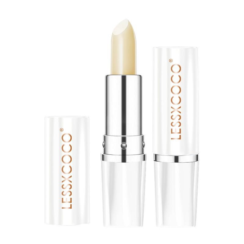 Lessxcoco Carrot Color-Changing Lip Balm: Moisturizing 3 Shades, Anti-Chapping