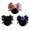 Women Hair Net Mesh Head Flower Headdress Floral Hair Adornment Versatile Decorative Hair Mesh Hair Styling Tool