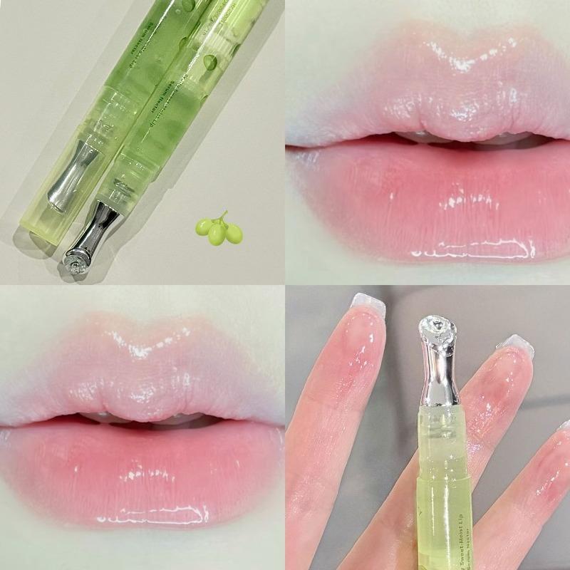 Xiaotian Lip Essence Lip Gloss Lightens Lip Lines Moisturizes and Enhances Complexion Lip Primer Colorless Lip Balm