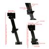 Folding Trailer Stabilizer Jack 650lbs Support 1000lbs Lifting Capacity 290-455mm Telescoping Adjustable Swing Down Outriggers