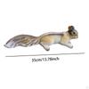 Squirrel Statue Figurine Resin Animal Ornament Garden Accessory Creative Hanging Easy to Install