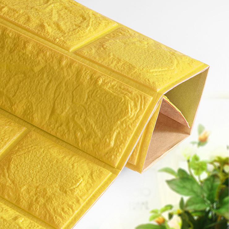3D Self Adhesive Wall Stickers For Kids Room Bedroom Decor DIY Foam Brick Room Decor Wallpaper Home Decor Living Wall Sticker