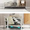Stainless Steel Kitchen Drain Rack with Drain Tray Sink Storage Organizer  Countertop