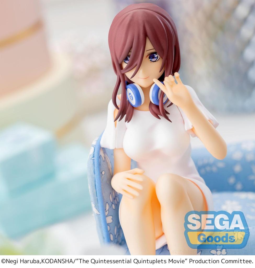 SEGA Movie Quintessential Choconose Premium Figure Nakano Miku "The Quintuplets"