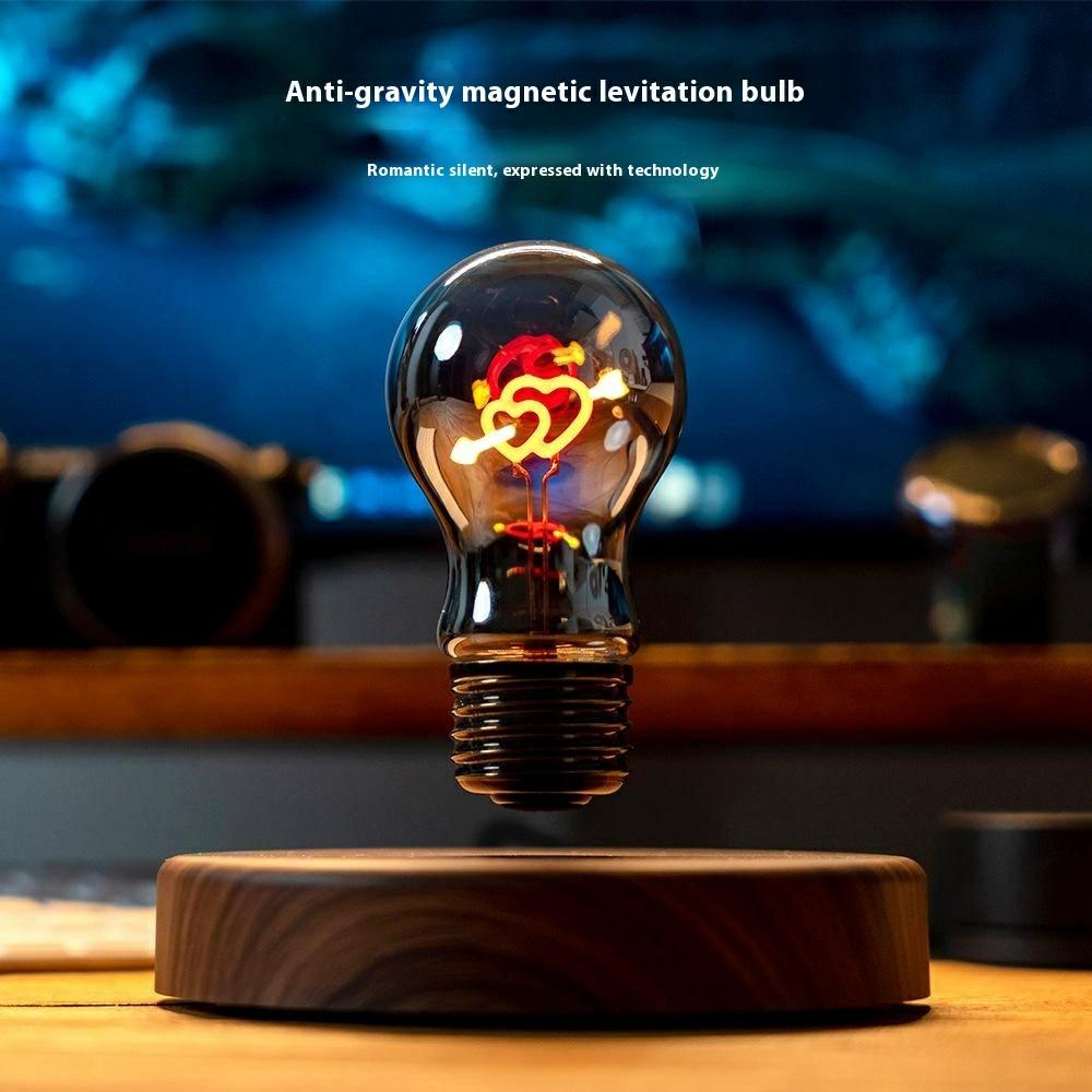 

Magnetic Levitating LED Bulb Night Light Creative Atmosphere Lamp Desktop Tech Decor Light EU Plug