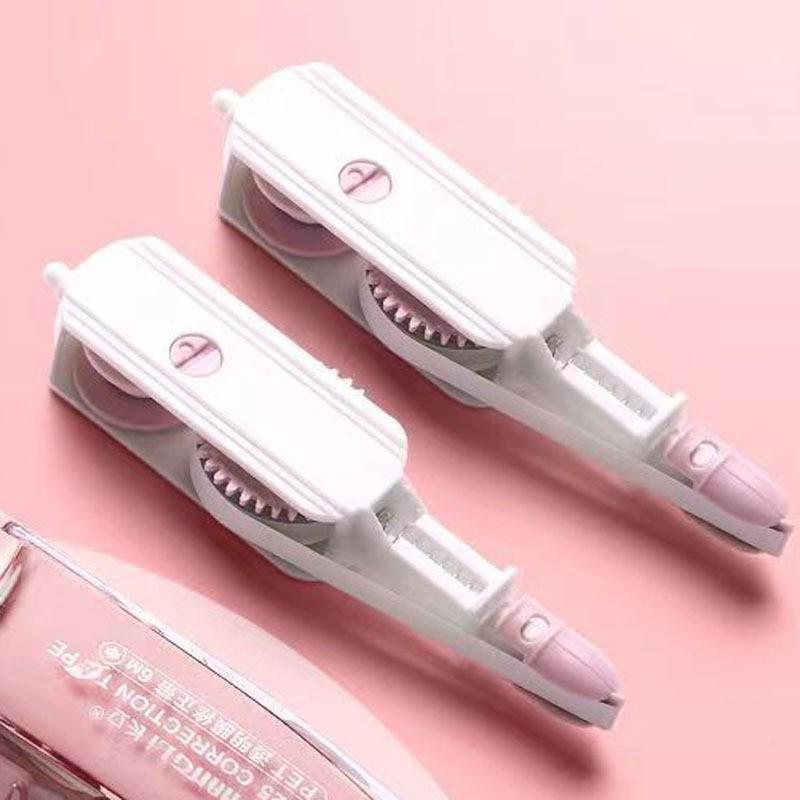 Push-Type Correction Tape for Students with Replaceable Core
