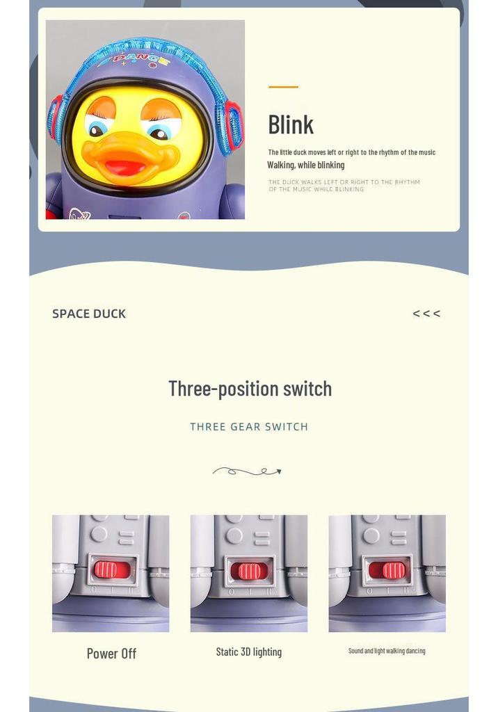 Dansende Eend Zingende Robot: Interactief Educatief Speelgoed voor Kinderen