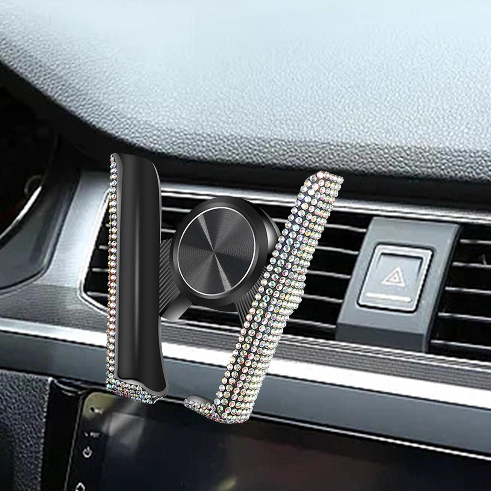 

Автомобільний вентиляційний отвір для телефону, регульований гнучкий аксесуар для гарнітури, прикраса з блискітками colorful