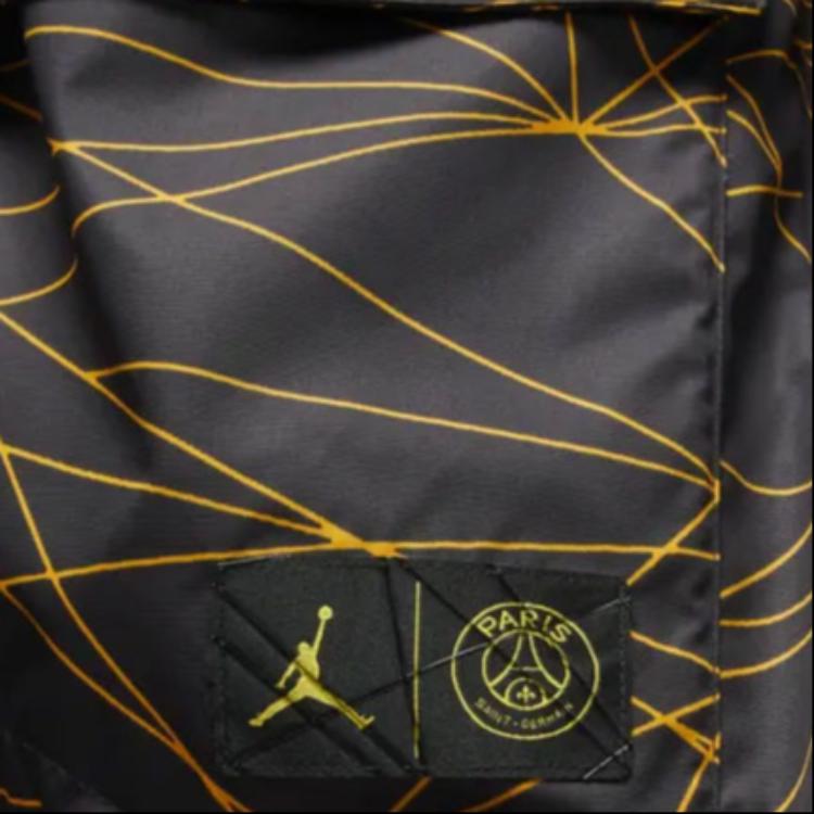 Jordan X PSG Anthem Jacke Schwarz/Tour Gelb DV0607-010