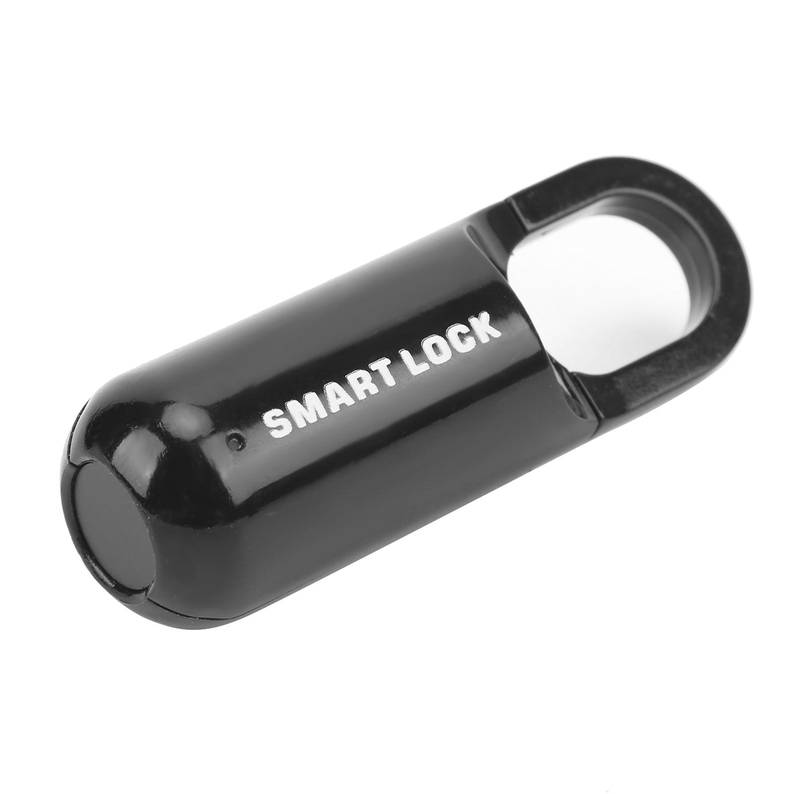Замок отпечатков пальцев AntiTheft безопасности USB перезаряжаемый замок отпечатков пальцев для чемодана чёрный