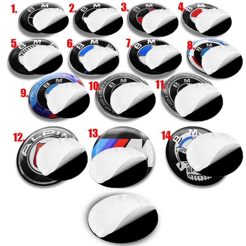 

4Pcs BMW 56mm 60mm 65mm Wheel Center Logo Sticker Emblem Rim Caps Hub Cover Hubcap Badge Decal For mini M1 M2 M3 M5 M6 X1 X3 X5 56mm Sticker&Style 3