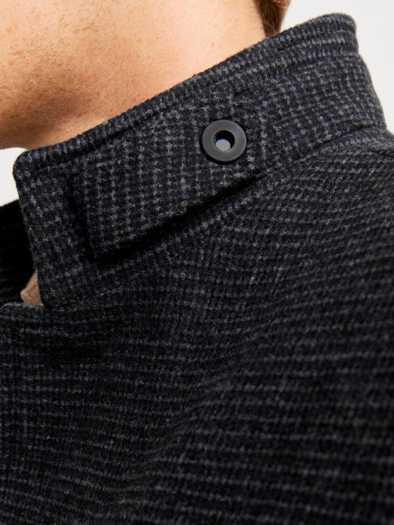 Пальто Jack & Jones Melton Coat (12258672) Jjemelton Wool Coat Sn (12258672) темно-серый меланж