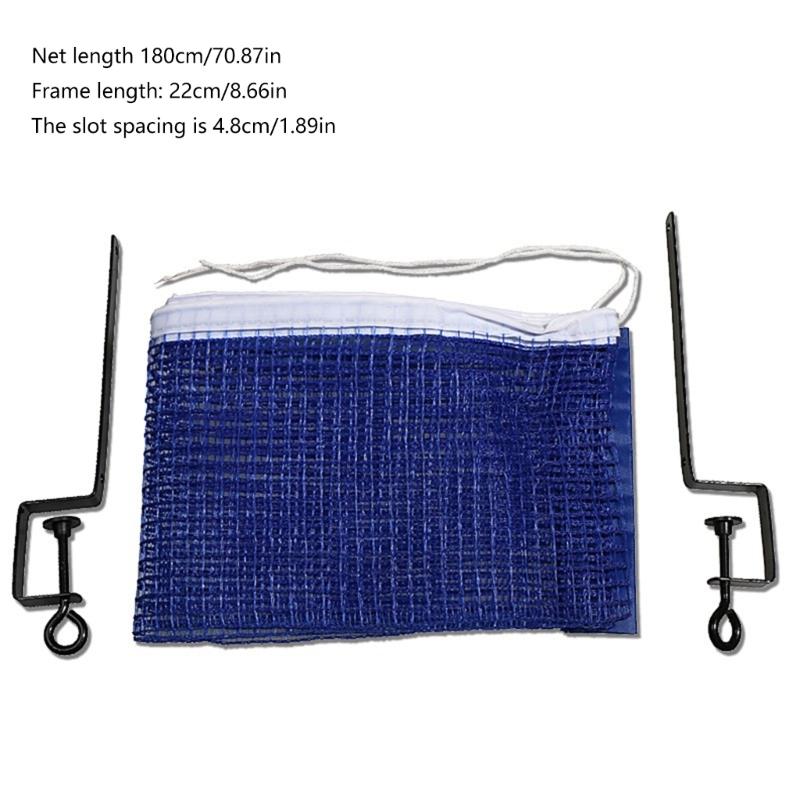 Simple Pingpong Net Table Tennis Net with Metal Bracket Training Game Accessorys
