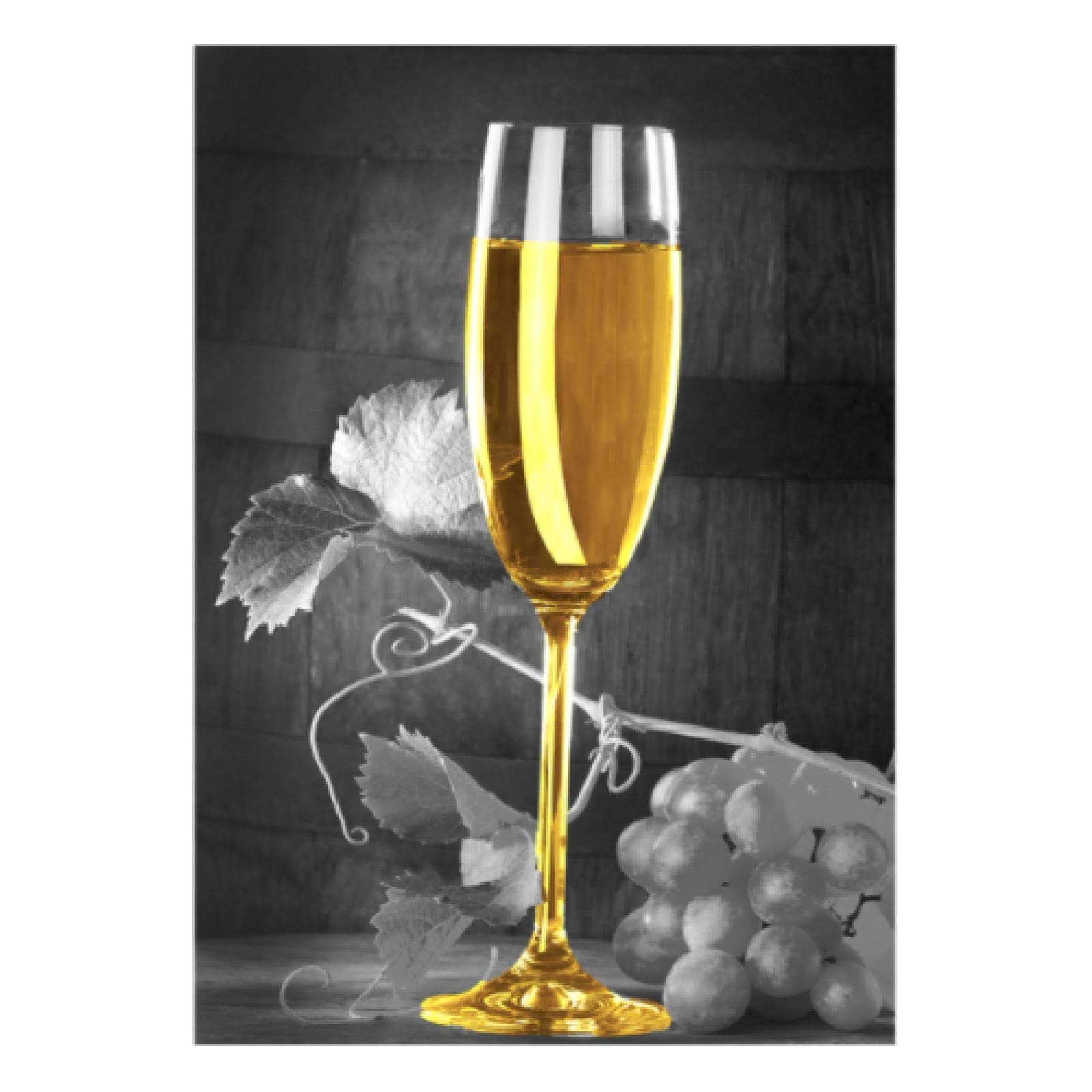 

Скандинавские черно-белые бокалы для вина, современные постеры, холст, картины и принты, настенная художественная картина для гостиной, домашний декор, подарки 21x30cm No Framed