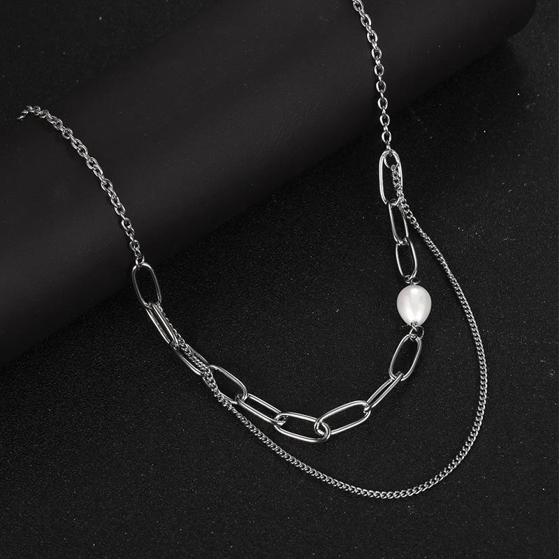 

Двухслойное ожерелье оригинального дизайна