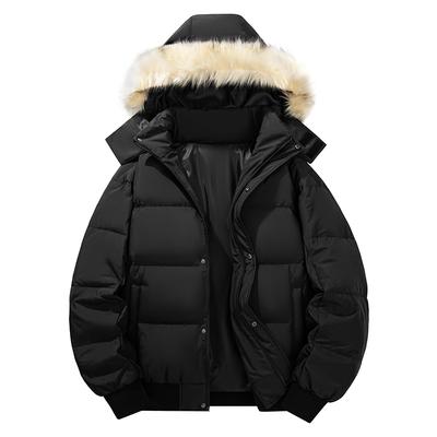 8XL Large Duck Down Jacket Winter Thick Hooded Fashion Sports Breadms Warm Coat