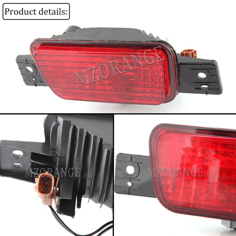 Rear Spare Tire Lamps Tail Bumper Light for Mitsubishi Pajero Montero 2007-2020 8337A068 Brake Stop Car Accessories