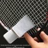 Silver Finish Stringing Clamp Spring Loaded Racket Stringing Tool  Badminton Rackets