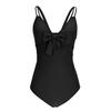 Women's Color-blocked Backless One-piece Swimsuit