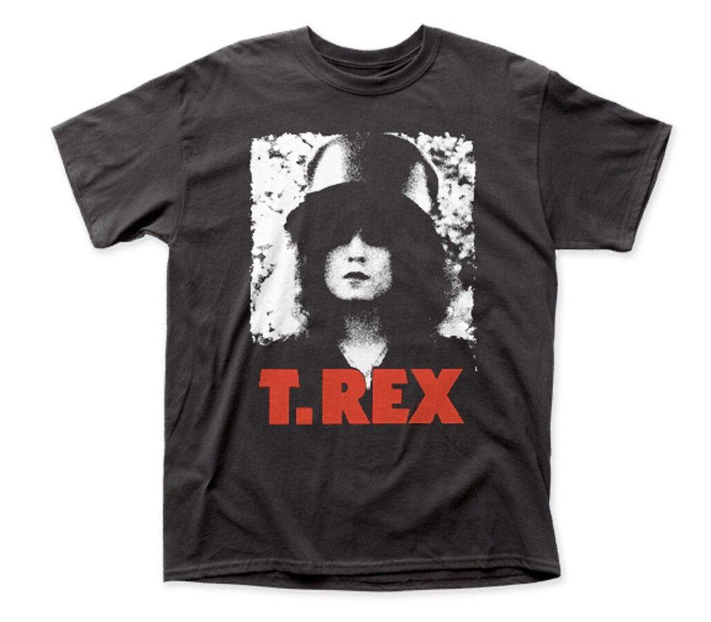 Unisex shirt Cotton Oversize Large Size T.Rex-Marc Bolan-The Slider Album Cover-2X Black T-shirt