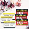 Parking Cards, You Absolutely Suck At Parking Cards, Parking Cards, Funny Parking Violation Tickets, Funny Hilarious Prank(50PC)
