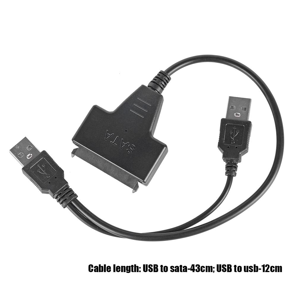 Buy USB 2.0 to SATA 7+15Pin Cable 2.5 inch SATA Hard Drive External