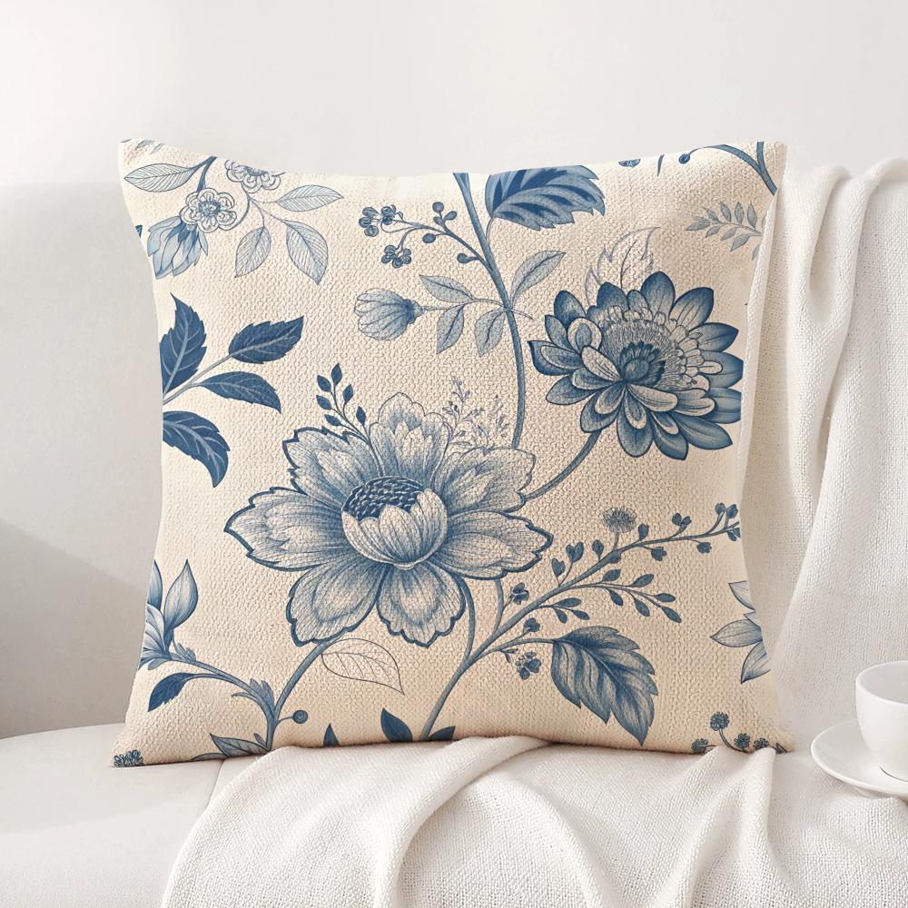 

Bohemian style texture Cushion Cover Natural Linen Organic Fabric DoubleSided Printing Sofa Home Decor Gift Pillow Cover 30x30cm