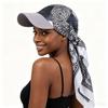 Classic Polyester Printed Bucket Hat With Sun Protection For Outdoor Activities