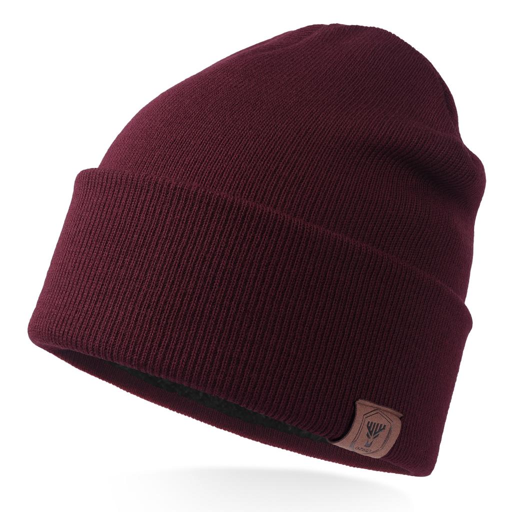 Knitted Hat Men and Women Outdoor Cycling Ski Windproof Wool Hat European and American Autumn and Winter Plus Velvet Warm Hat