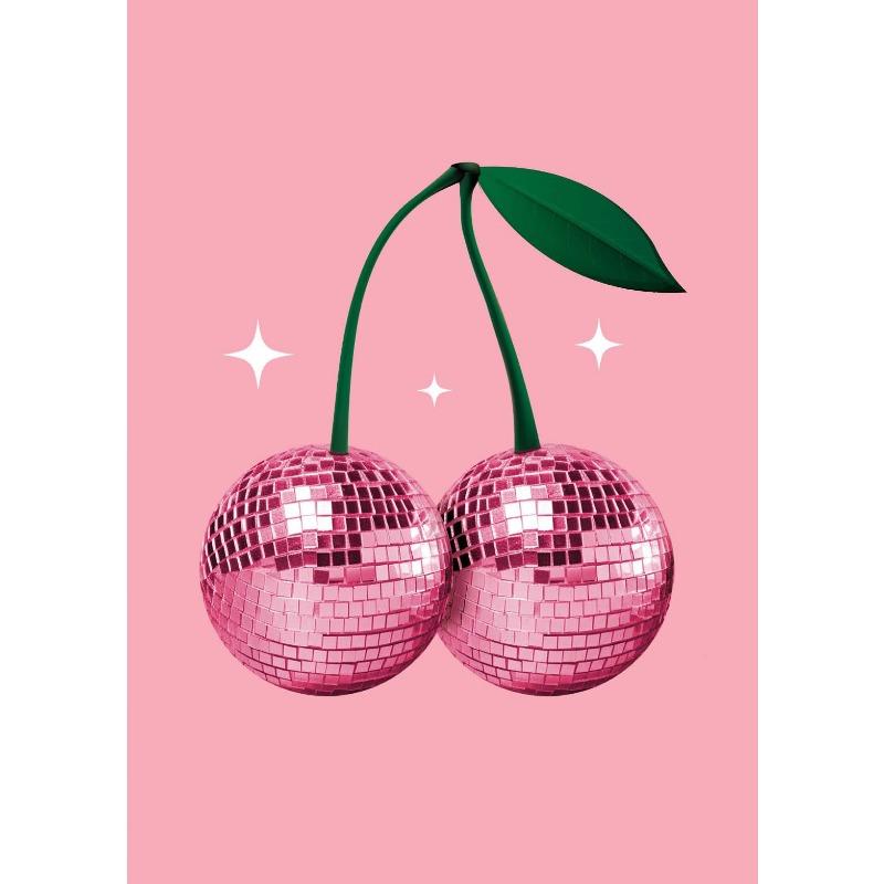 

Модные акварельные розовые банты Холст Картина Настенное искусство Вишня Диско-шар Зебра Принт плаката Преппи Девочка Комната Домашний декор Cuadros 21cm×30cm NoFrame