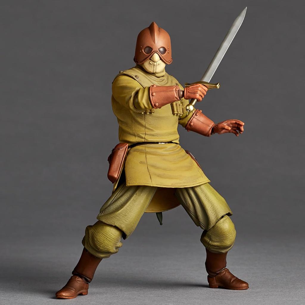 Kaiyodo Takeya Freely Figurine Nausicaa of the Valley of the Wind Torumekia Commando Height 150mm PVC ABS Painted Movable Figure Approx. Non-scale &