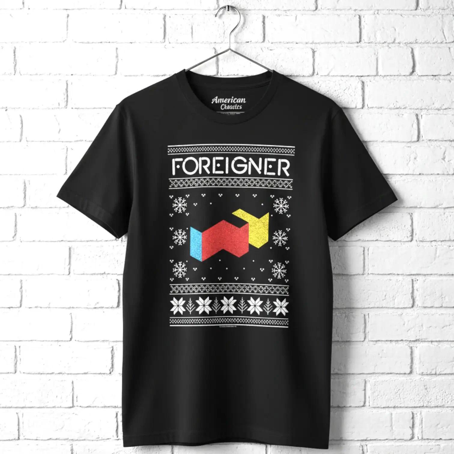 Foreigner Agent Provocateur Ugly Xmas Men s T Shirt S