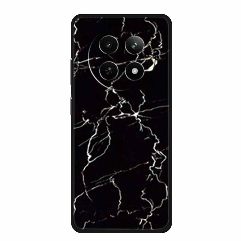 Case For Realme 13 Plus Marble TPU Soft Silicone Back Cover For Realme 13+ Cases Protective Mica Painted Colorful Bumper Capa
