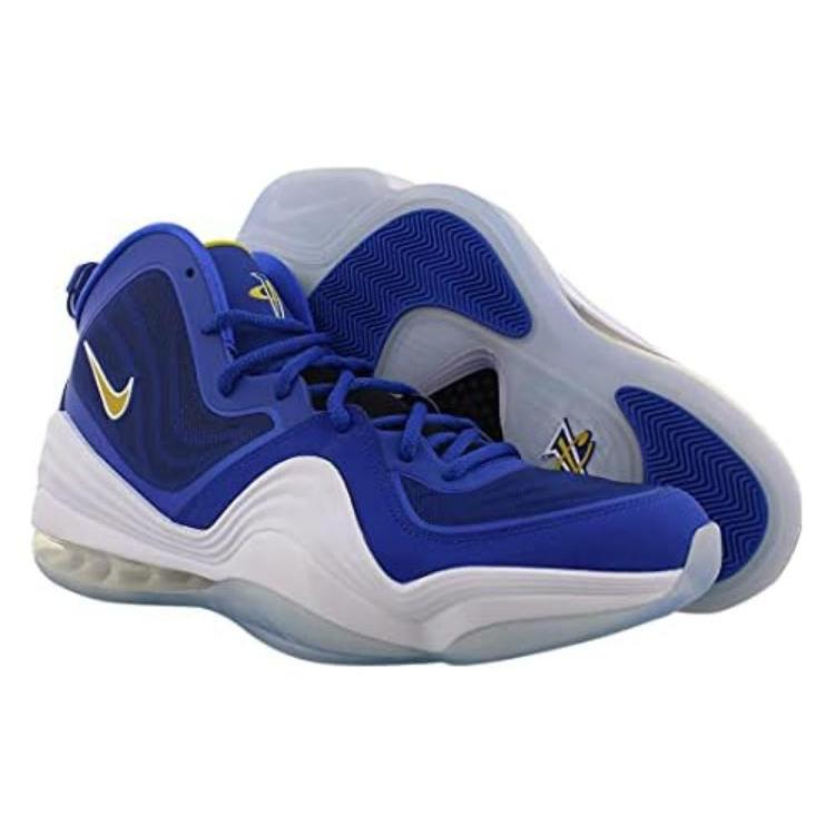 New Nike Air Penny 5 Blue Chips 537331-402