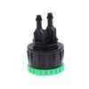 1/5Pcs Faucet Adapter 1/2-3/4 2Ways Splitters Farm Drip Irrigation Hose Connector Garden Watering Irrigation Accessories