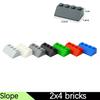 50Pcs Building Blocks Slope Roof 3037 2x4 DIY Slope Thick Figures Brick Compatible With 3037 Educational Creative Leduo Toys