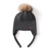 Autumn and winter new cashmere wool ball cashmere hat dome solid color simple warm thickened men's and women's cashmere hat