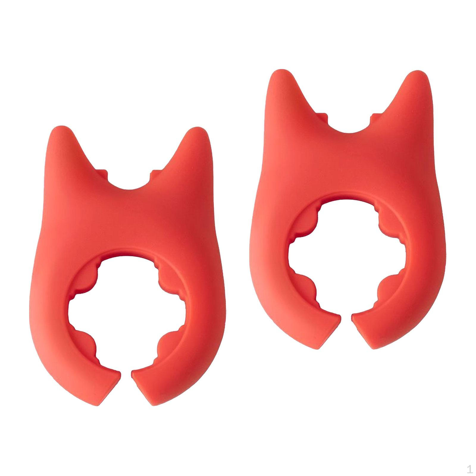 

2 Pack Pot Spoon Rest Clip Space Saving Lid Holder Kitchen for Pantry