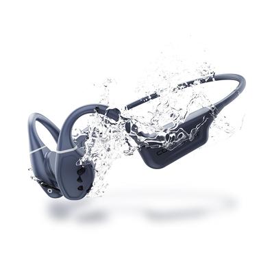 COMPBEAT Bone Conduction Bone Conduction and Air Conduction Fully Bluetooth MP3 Work Headset Athlete Earphones Dual-Purpose Sound, Waterproof,