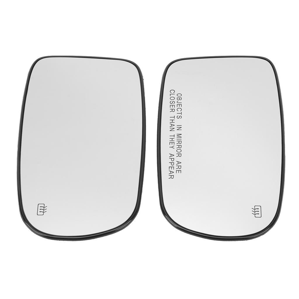 Exterior Mirror Glass Set 68101147AA Heated Power Rear View Mirror Glass Assembly for 200 2011?2014