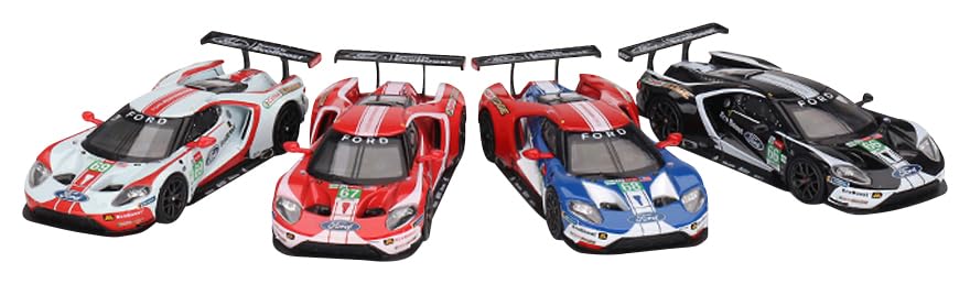 

MINI GT Scale Ford GT LMGTE PRO Le Mans 24 Hours 2019 Ford Chip Ganassi Team Set 1/64 4-Car (Finished)