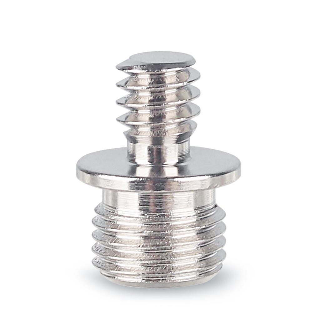 M10 auf 1/4 auf 3/8 Außengewinde Metallstab-Adapter, 9mm Verlängerungsrohr Oberes Befestigungszubehör