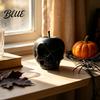 Small Gothic Window Displays 3D Printed Apple Skull Desktop Ornament Halloween Decor Figurine Niche Home Accessories Creative Dark Art Craft Statue
