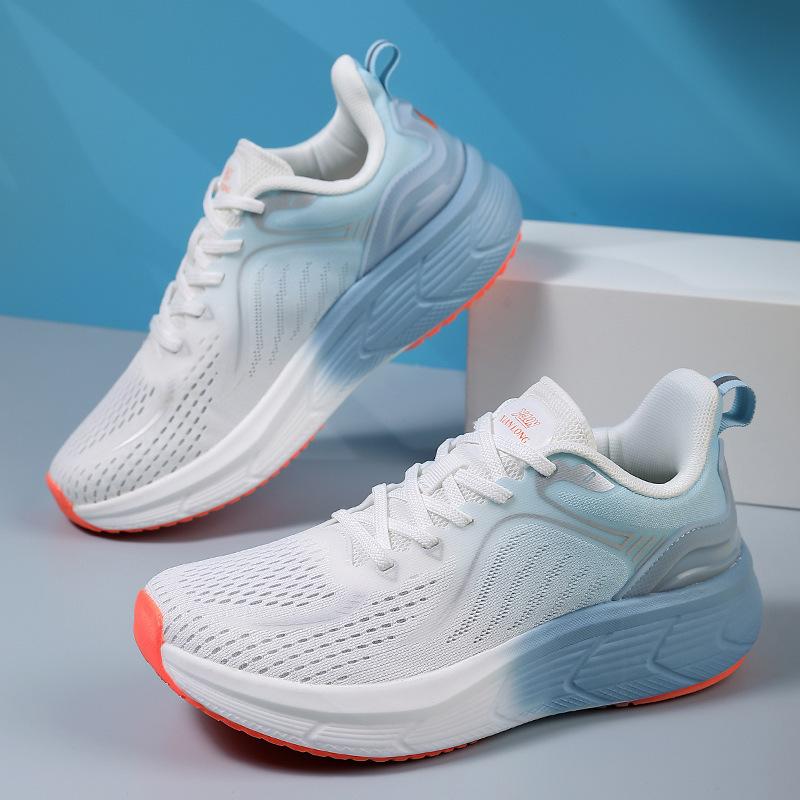 New outdoor sports shoes cushioning rebound breathable lightweight mesh marathon ******** rope ******** running shoes
