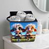 A Handsome Cow 5D Diamond Painting Storage Basket Full Round Drill Mosaic Diamond Embroidery Cross Stitch Kits Home Decor Home Decor