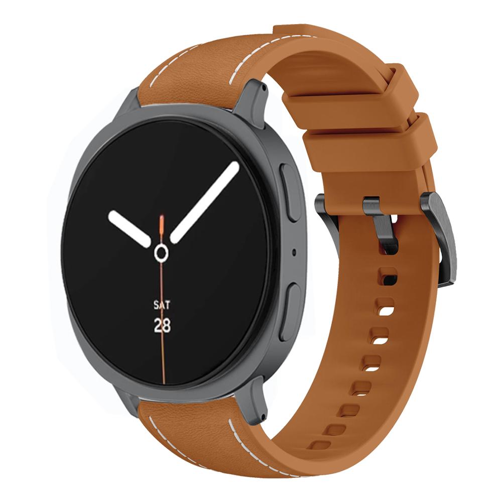 Leather Band For Samsung Galaxy Watch 8 44mm 40mm 8 classic 46mm silicone sport correa Bracelet Galaxy Watch 8 Strap accessories