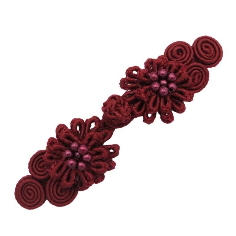 

Chinese Traditional Button Sewing Crafted Frog Buttons Sew On for DIY Handcraft Cheongsam Embellishment